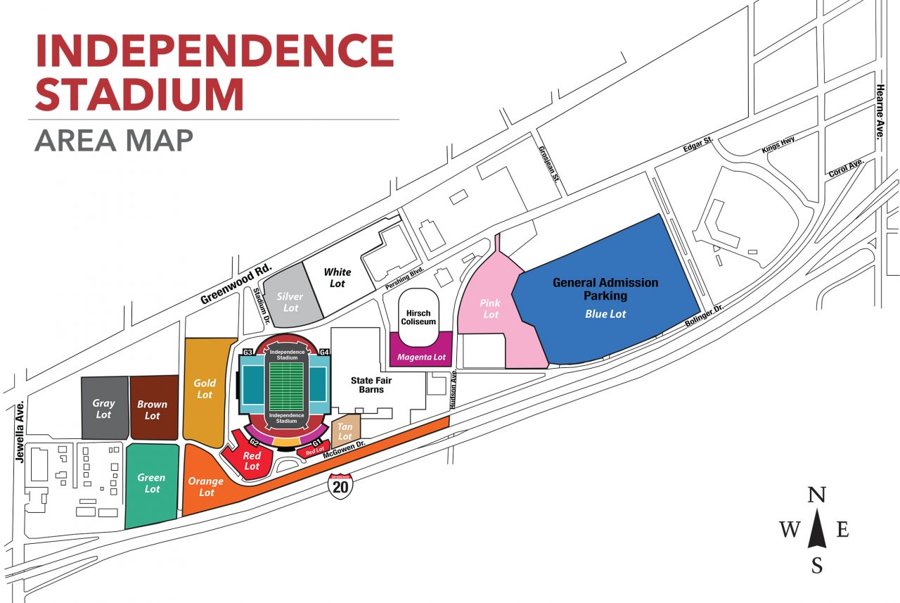 Parking PrePurchase 2023 Radiance Technologies Independence Bowl
